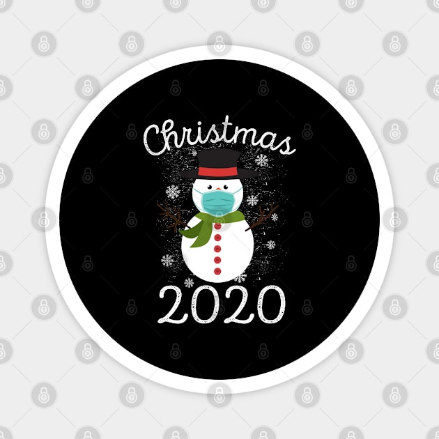 Christmas 2020 Quarantined Magnet by MEDtee